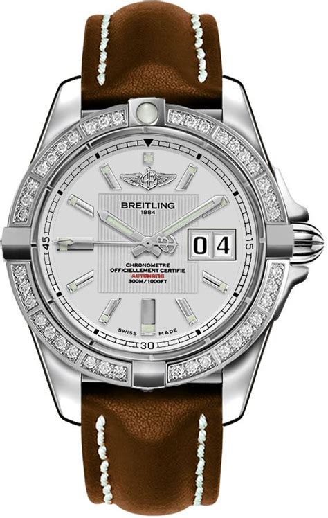 breitling galactic 41 steel and gold|breitling galactic 41 diamond bezel.